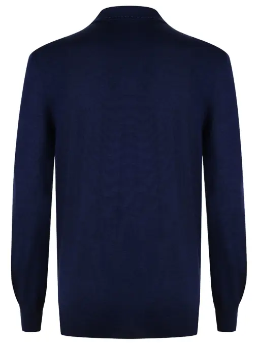 Поло шерстяное BERTOLO LUXURY MENSWEAR