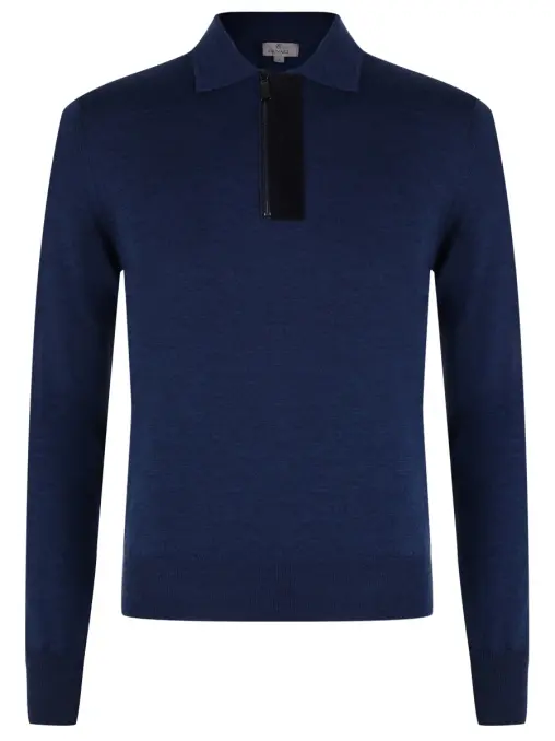 Поло шерстяное CANALI