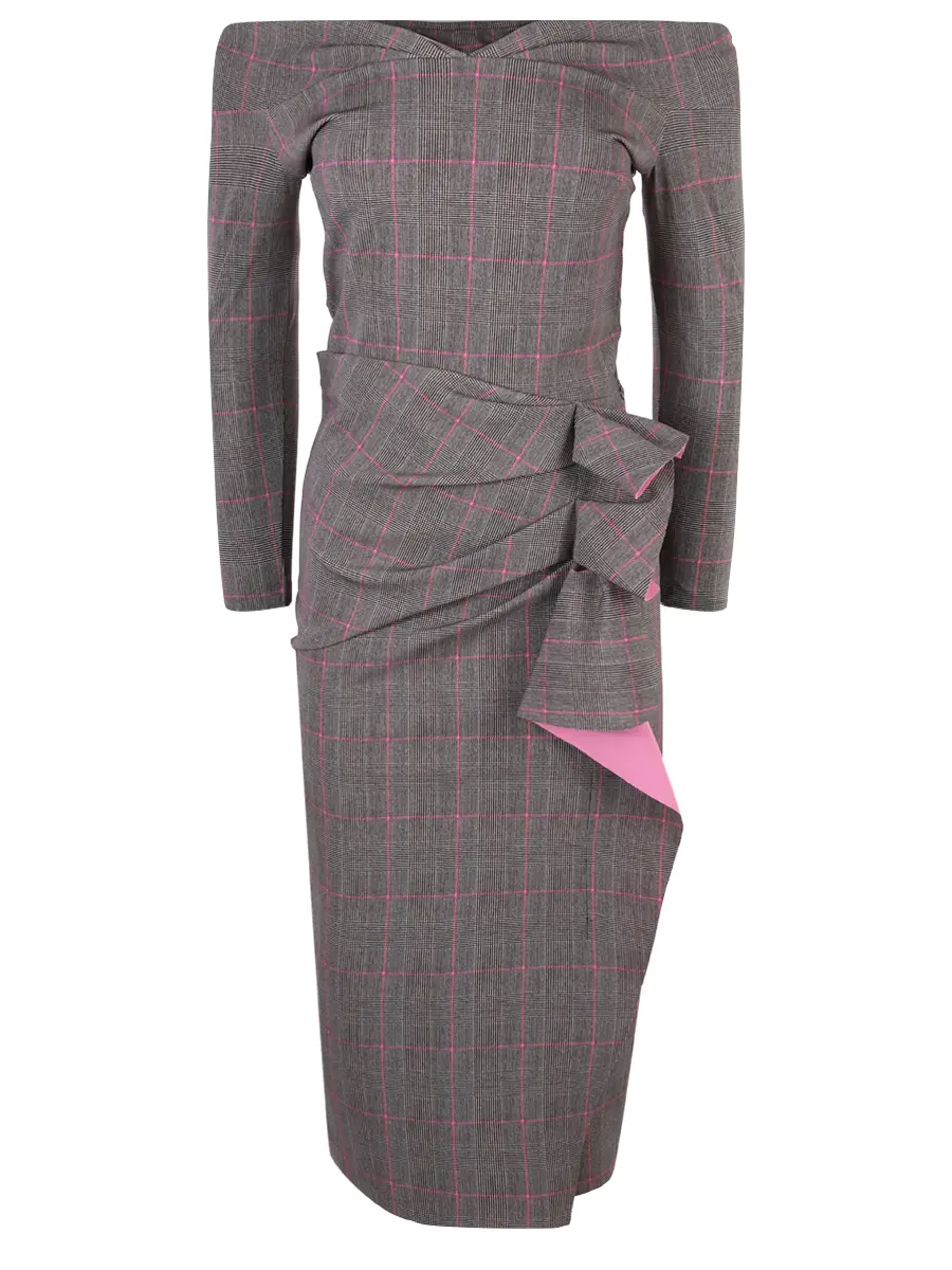 Платье в клетку