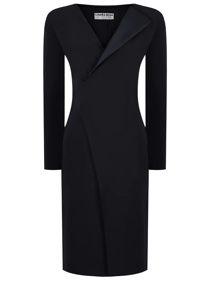 Платье однотонное