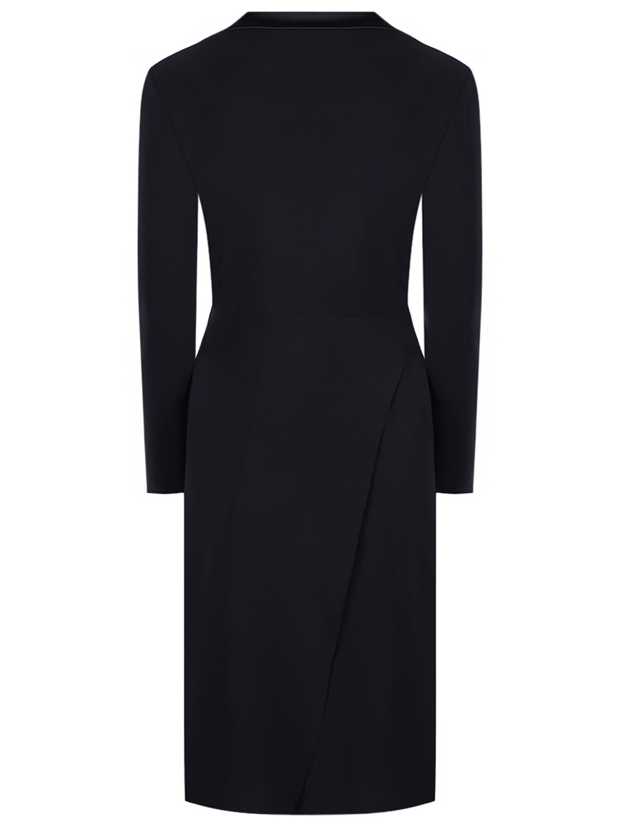 Платье однотонное