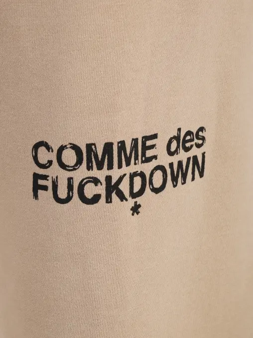 Джоггеры хлопковые COMME DES FUCKDOWN