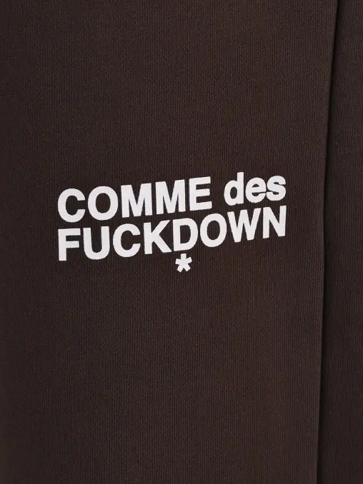 Брюки хлопковые COMME DES FUCKDOWN