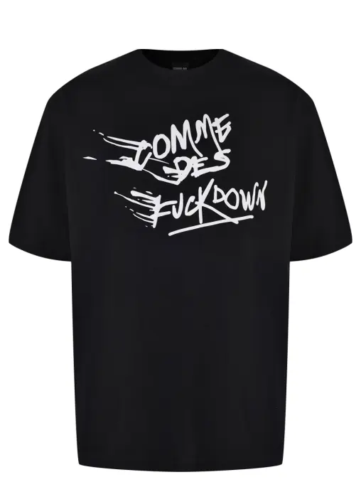Футболка хлопковая COMME DES FUCKDOWN