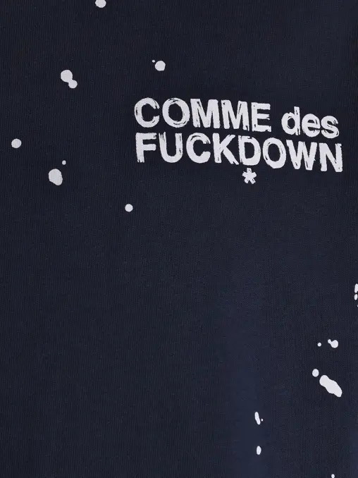 Футболка хлопковая COMME DES FUCKDOWN