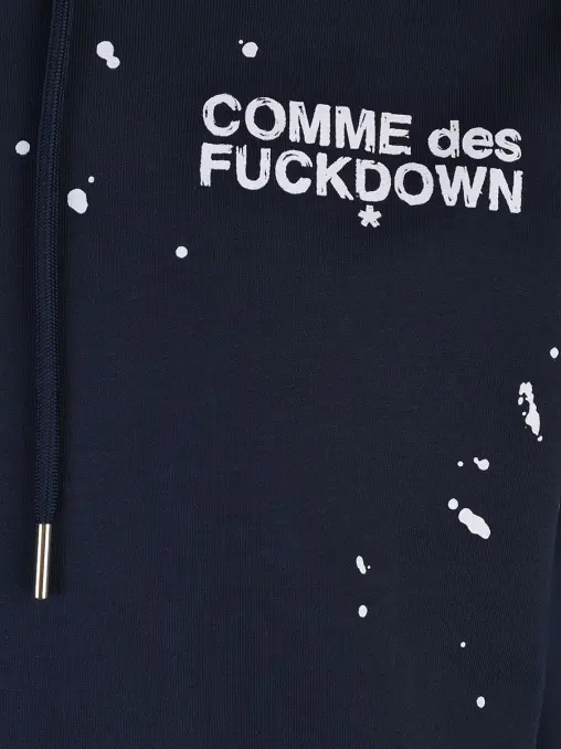 Худи хлопковое COMME DES FUCKDOWN