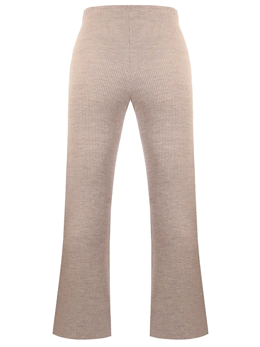 Брюки однотонные