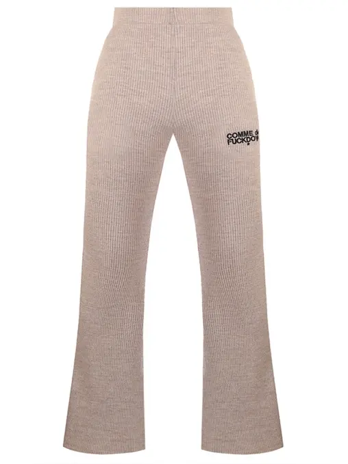 Брюки однотонные COMME DES FUCKDOWN