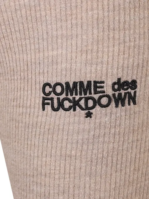 Брюки однотонные COMME DES FUCKDOWN
