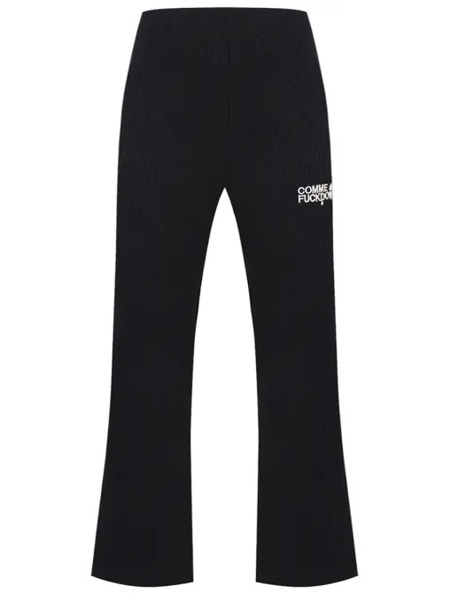 Брюки однотонные COMME DES FUCKDOWN