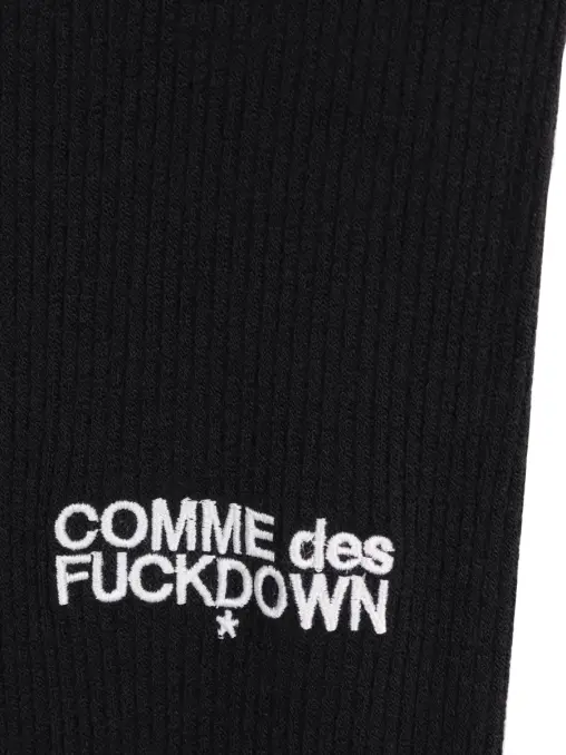 Брюки однотонные COMME DES FUCKDOWN
