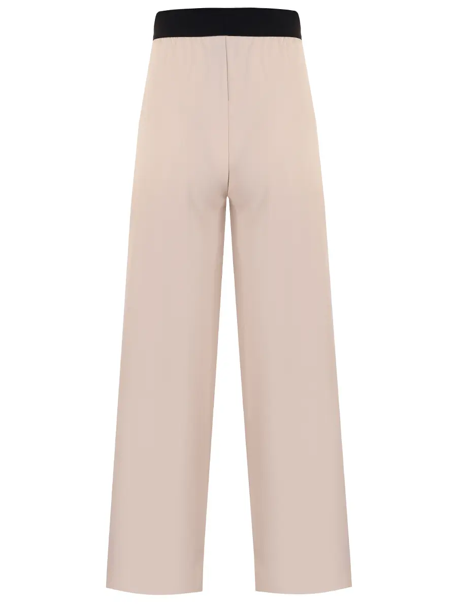 Брюки однотонные