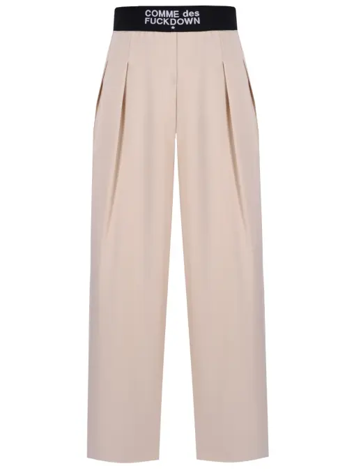 Брюки однотонные COMME DES FUCKDOWN
