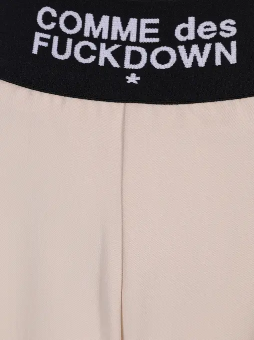 Брюки однотонные COMME DES FUCKDOWN