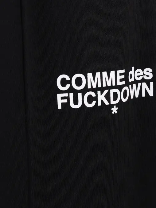 Брюки хлопковые COMME DES FUCKDOWN