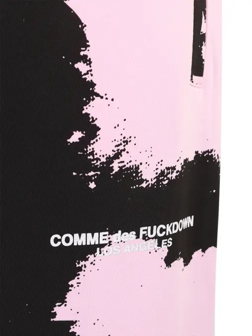 Джоггеры с принтом COMME DES FUCKDOWN