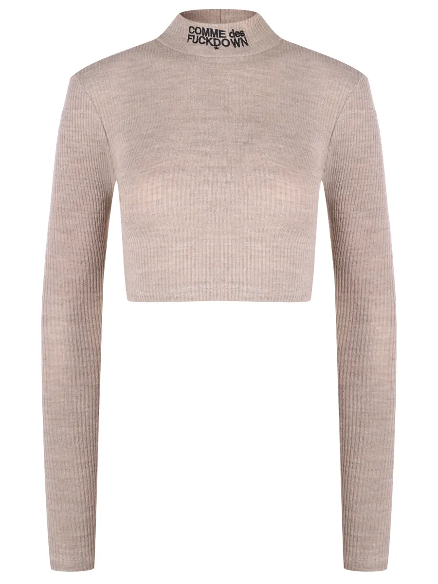 Водолазка однотонная