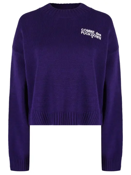 Джемпер с логотипом COMME DES FUCKDOWN