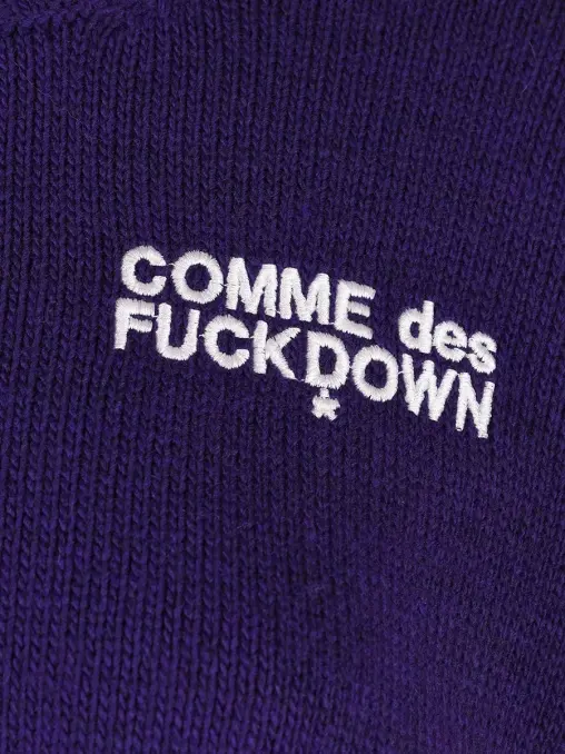 Джемпер с логотипом COMME DES FUCKDOWN