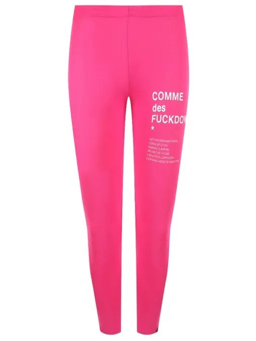 Леггинсы хлопковые COMME DES FUCKDOWN