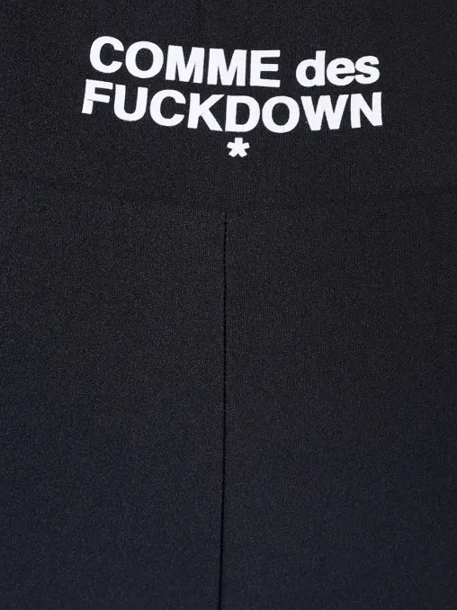 Леггинсы однотонные COMME DES FUCKDOWN