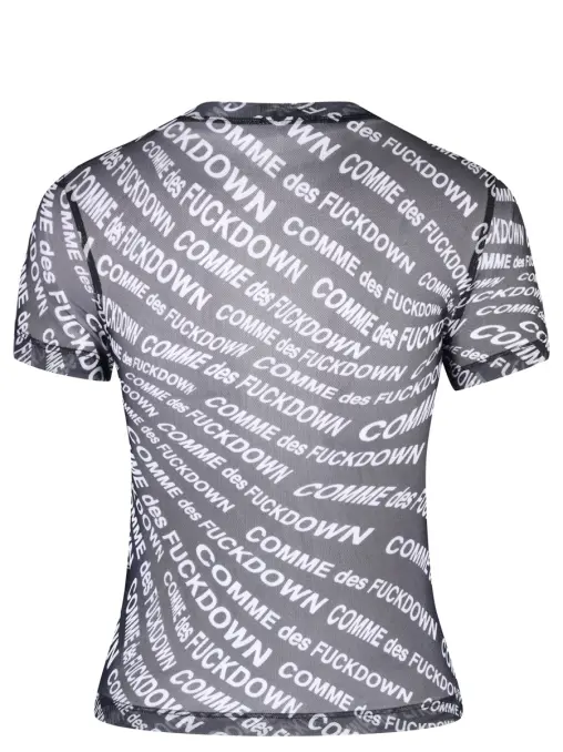 Футболка с принтом COMME DES FUCKDOWN