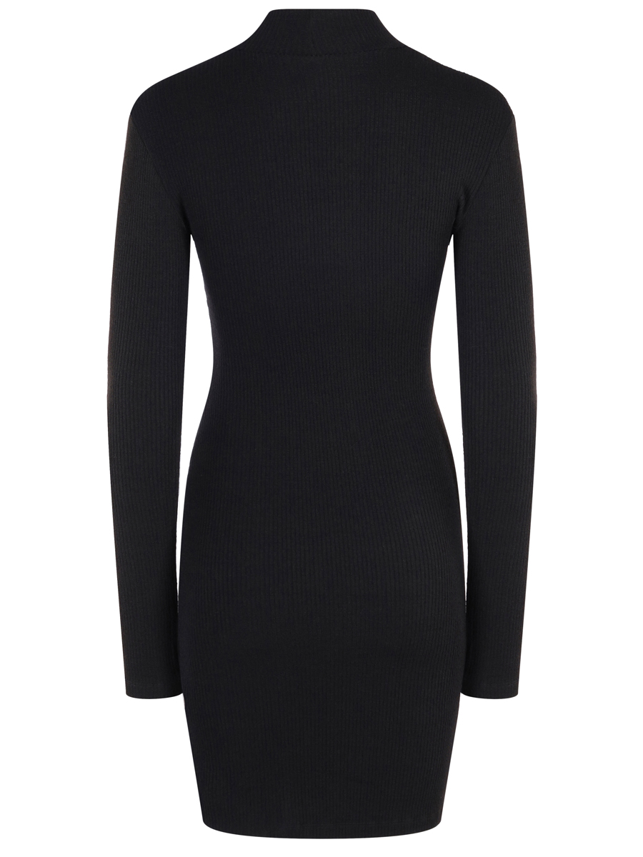 Платье однотонное