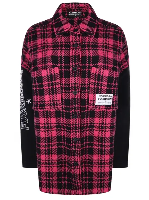 Рубашка шерстяная COMME DES FUCKDOWN