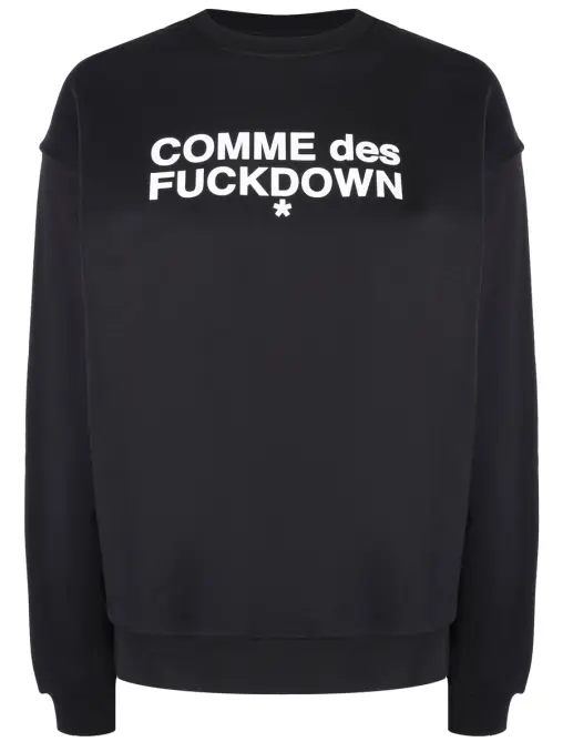 Толстовка хлопковая COMME DES FUCKDOWN