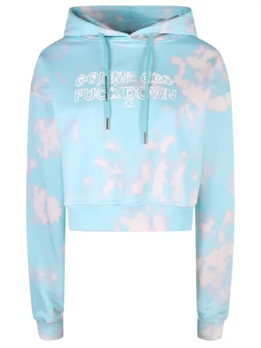 Худи хлопковое COMME DES FUCKDOWN