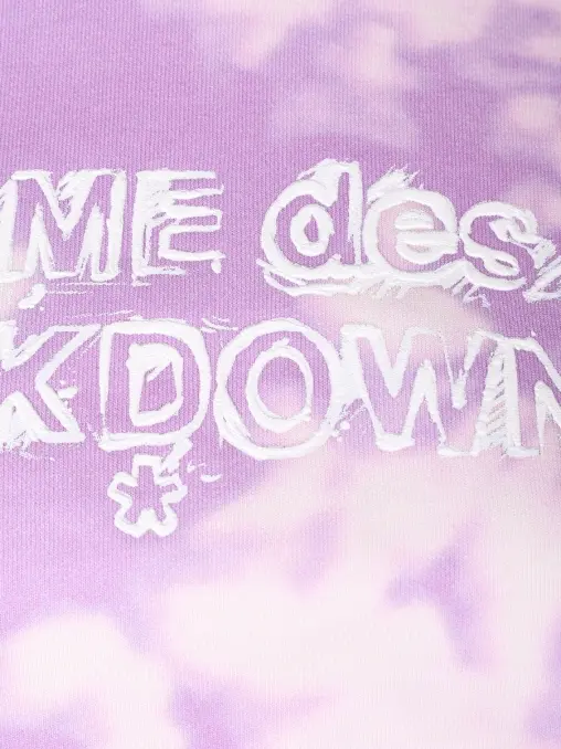 Худи хлопковое COMME DES FUCKDOWN