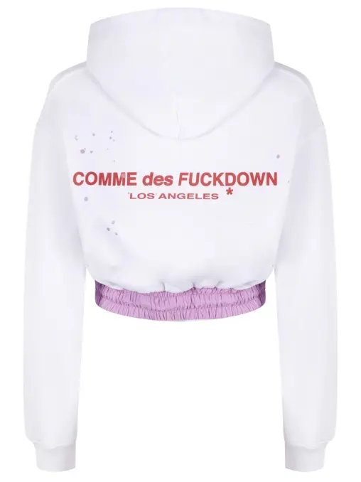 Худи хлопковое COMME DES FUCKDOWN