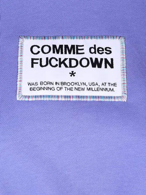 Толстовка хлопковая COMME DES FUCKDOWN