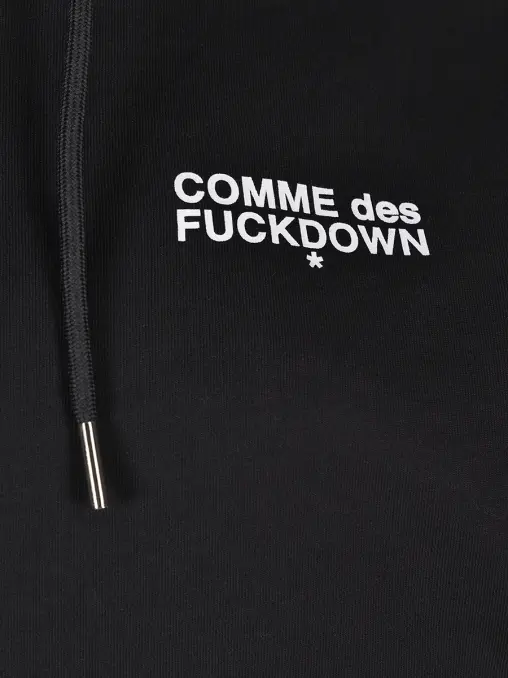Худи хлопковое COMME DES FUCKDOWN