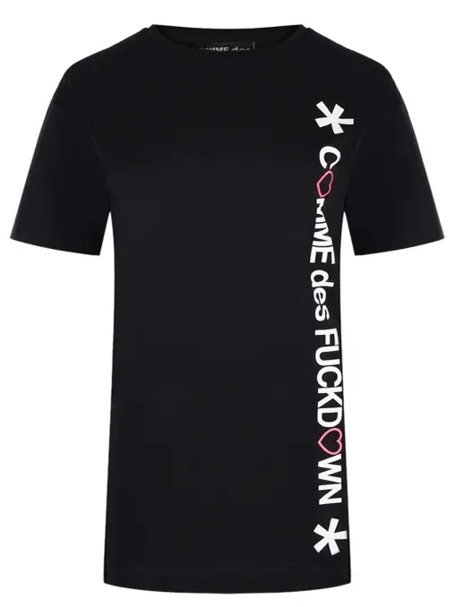 Футболка хлопковая COMME DES FUCKDOWN