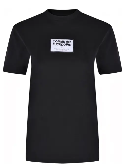 Футболка хлопковая COMME DES FUCKDOWN