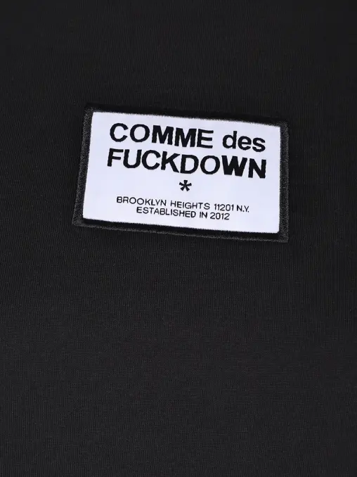 Футболка хлопковая COMME DES FUCKDOWN