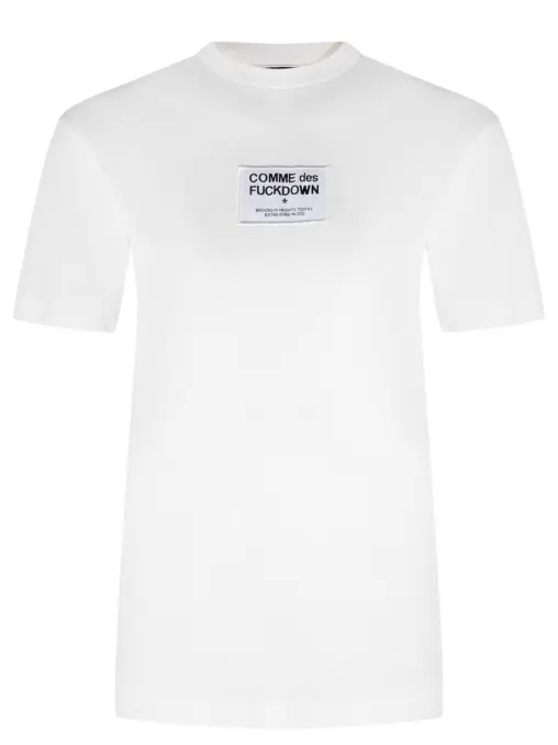 Футболка хлопковая COMME DES FUCKDOWN