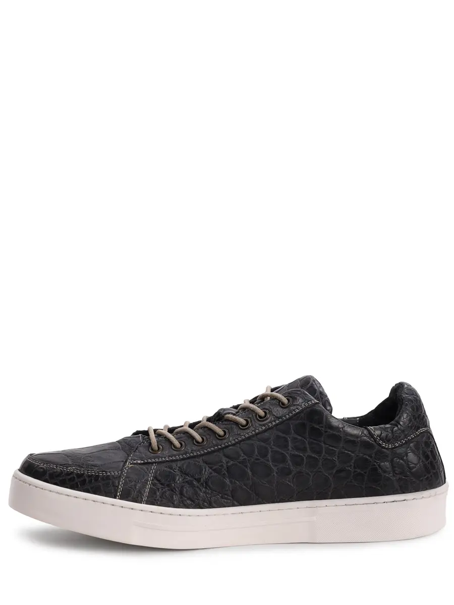 Кеды из кожи крокодила