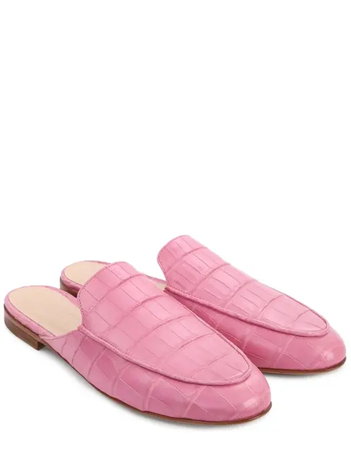 Мюли из кожи крокодила DAMI