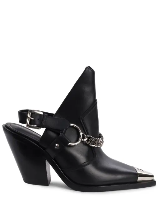 Ботильоны кожаные DAVID KOMA