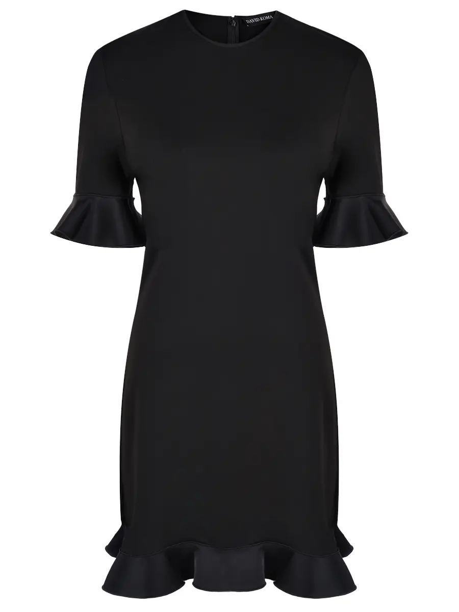 Платье из вискозы