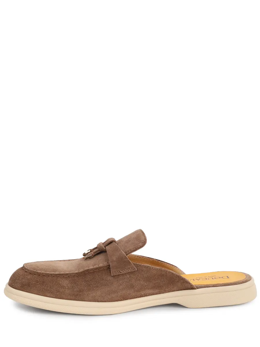 Мюли замшевые