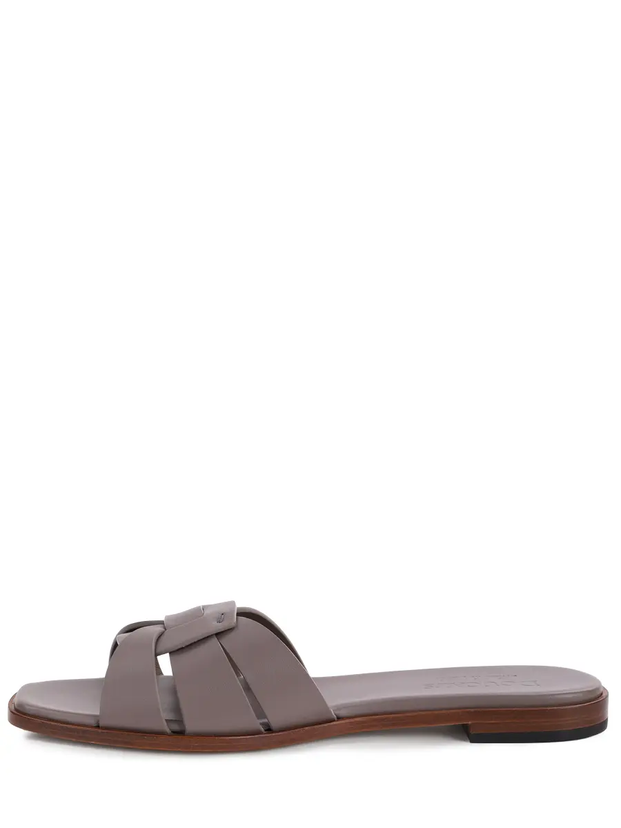 Шлепанцы кожаные