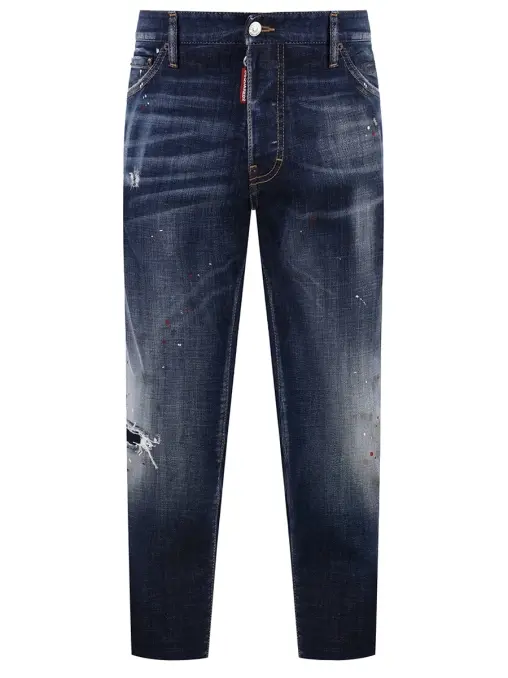 Джинсы Slim Fit хлопковые DSQUARED2