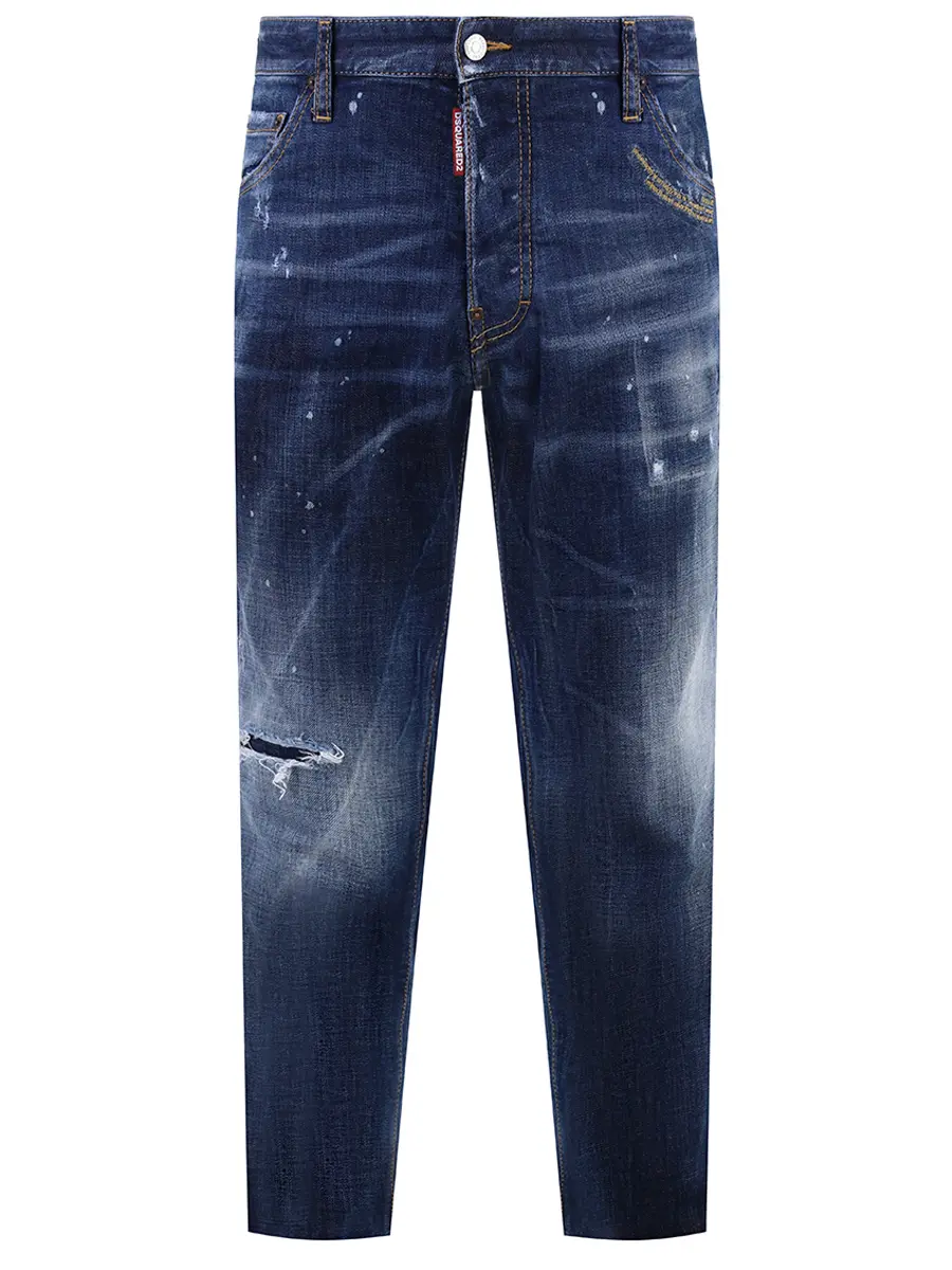 Джинсы Slim Fit хлопковые
