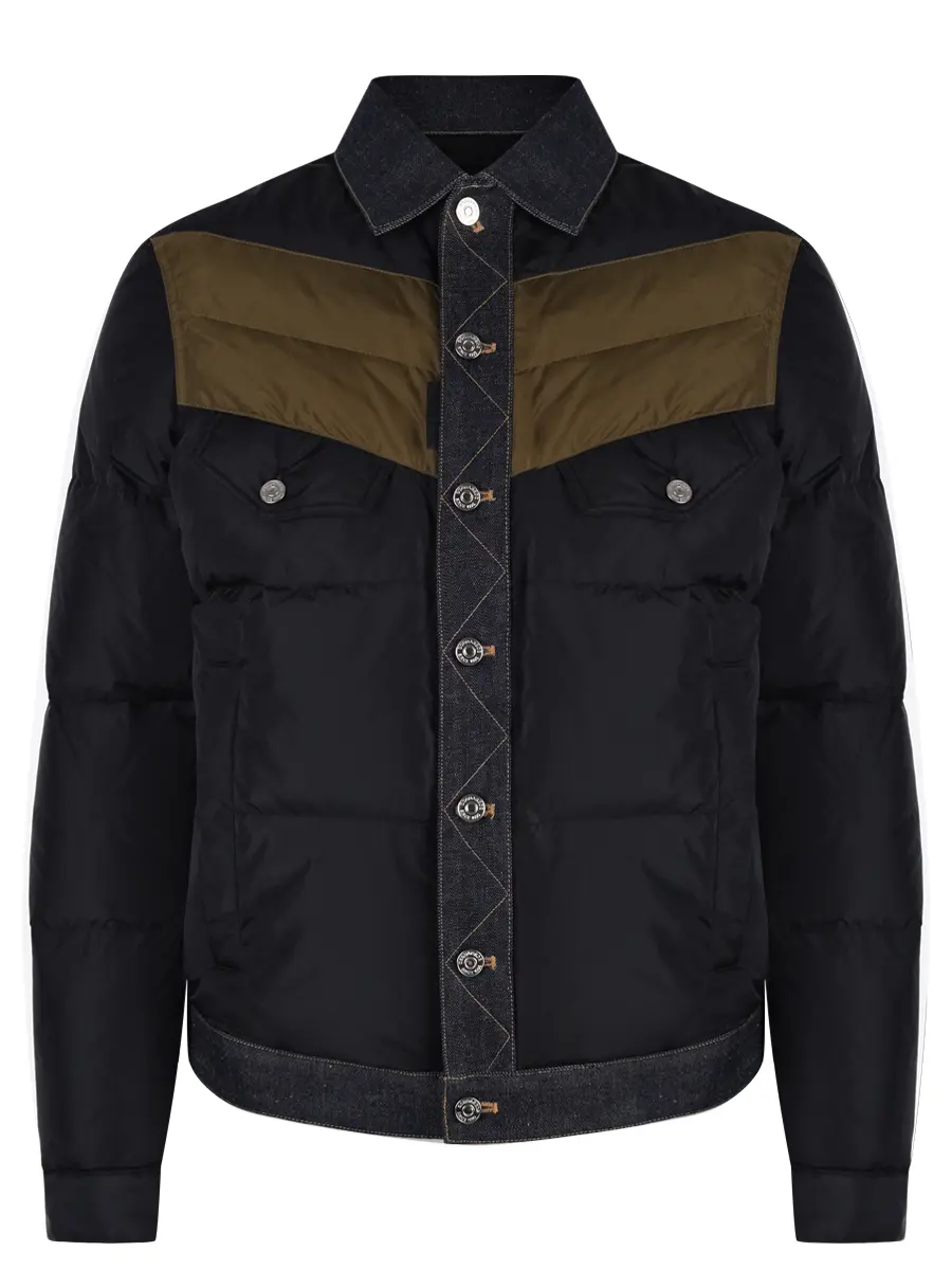 Пуховик стеганый