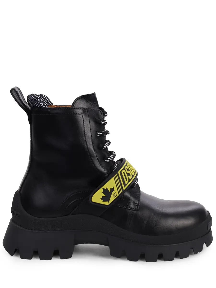 Ботинки кожаные