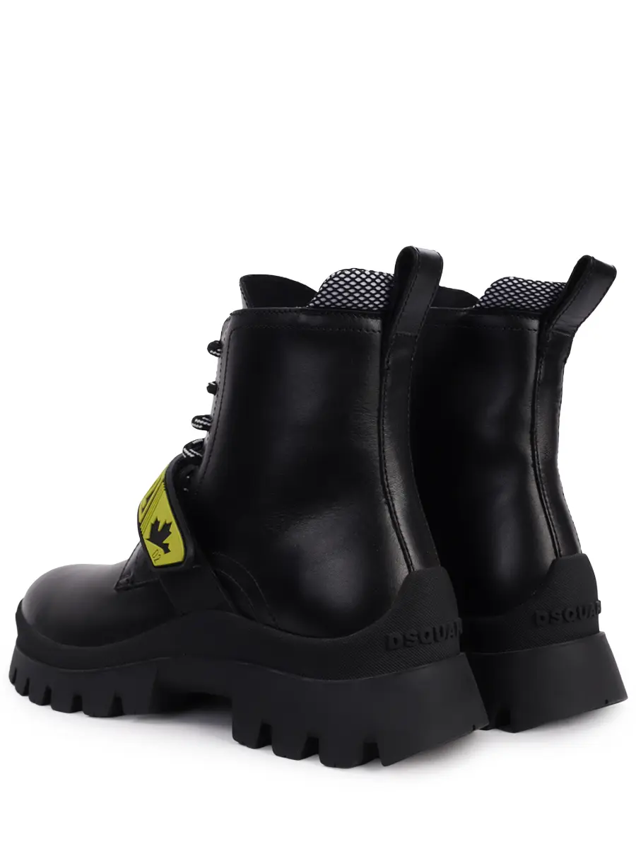 Ботинки кожаные