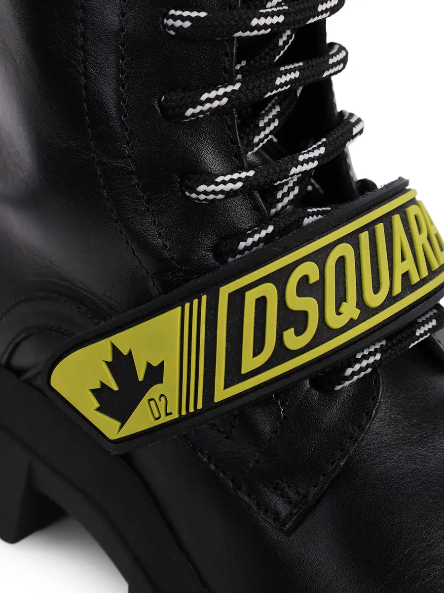 Ботинки кожаные